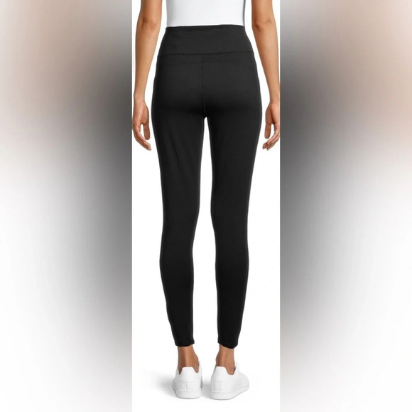 CLIMATERIGHT by CUDDL DUDS leggings high rise back phone pocket black NEW size M - Picture 2 of 13